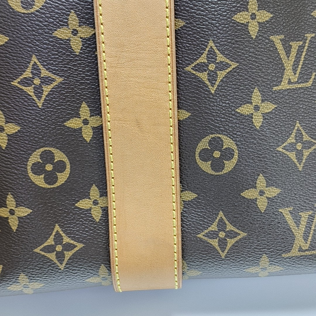 MANHATTAN GM Monogram Coated Canvas Brown