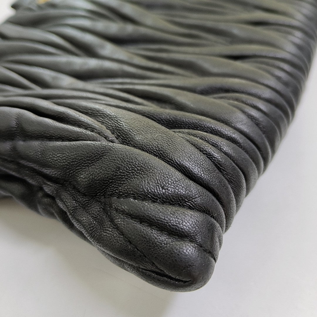 Quilted Lambskin Black