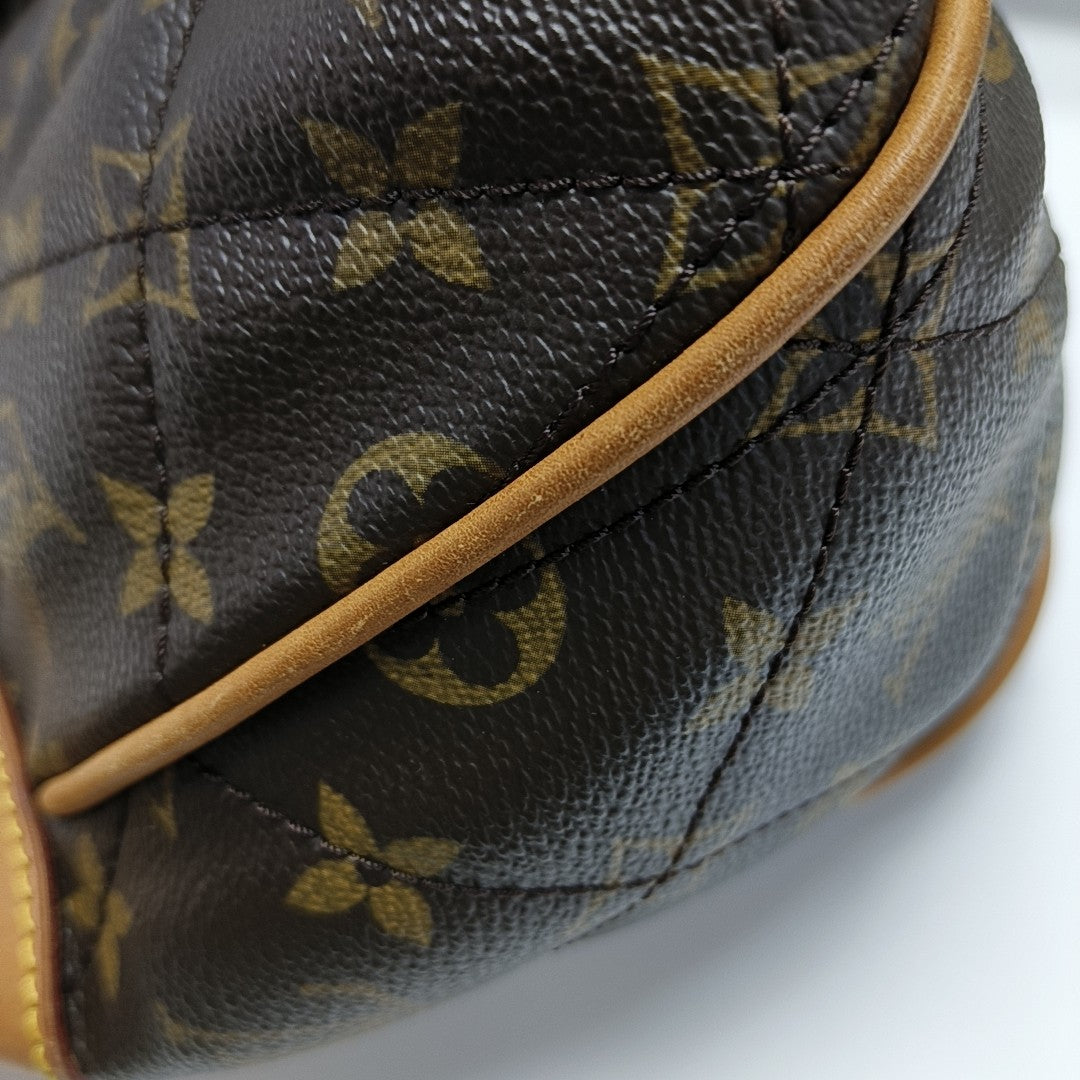 ETOILE CITY PM Monogram Coated Canvas Brown