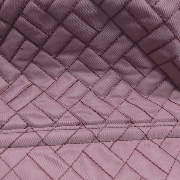 Quilted Nylon Shoulder Bag Pink