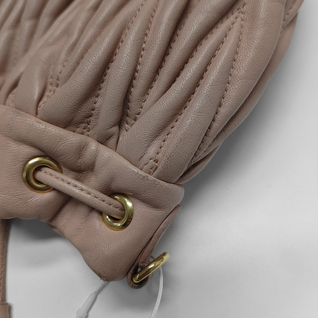 Matelassé Quilted Lambskin Pink