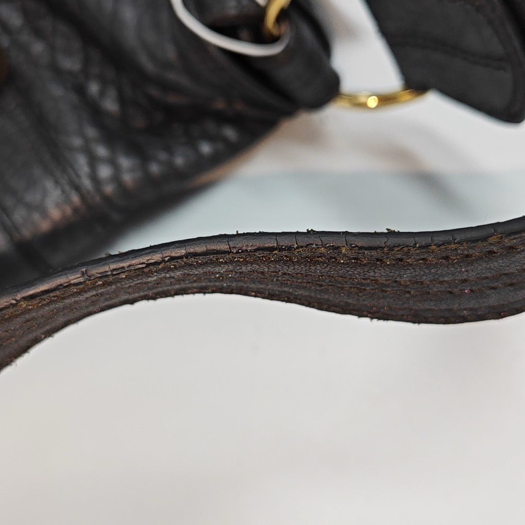 LEONI Calfskin Gray