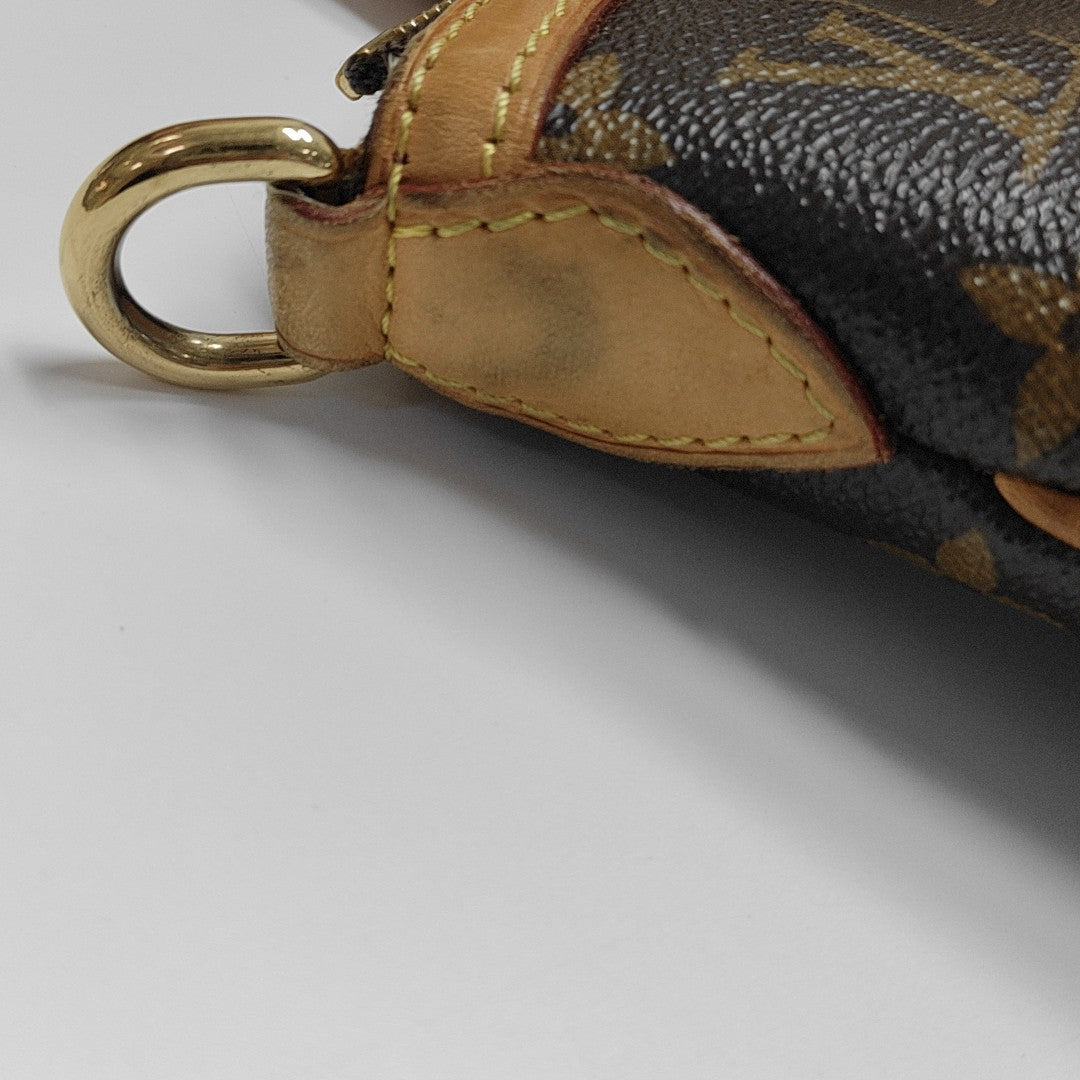 PALERMO GM Monogram Coated Canvas Brown