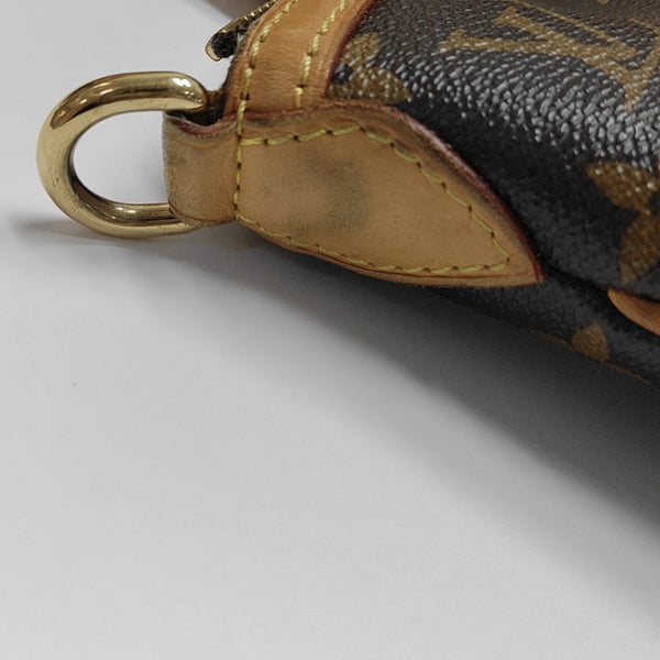 PALERMO GM Monogram Coated Canvas Brown