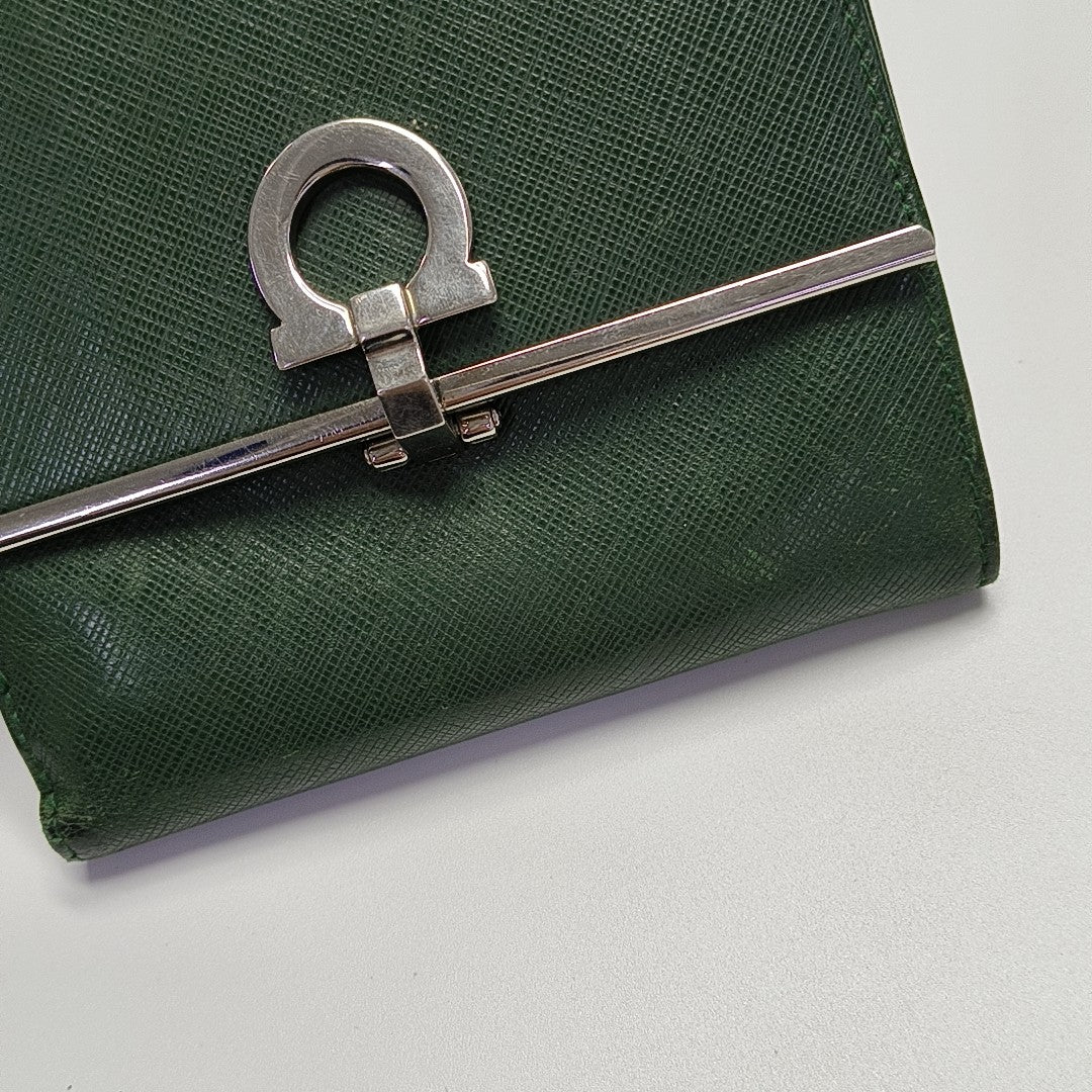 Gancio Calfskin Green
