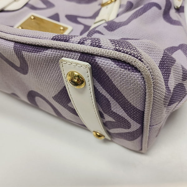 TAHITIENNE CABAS MM Monogram Canvas Purple