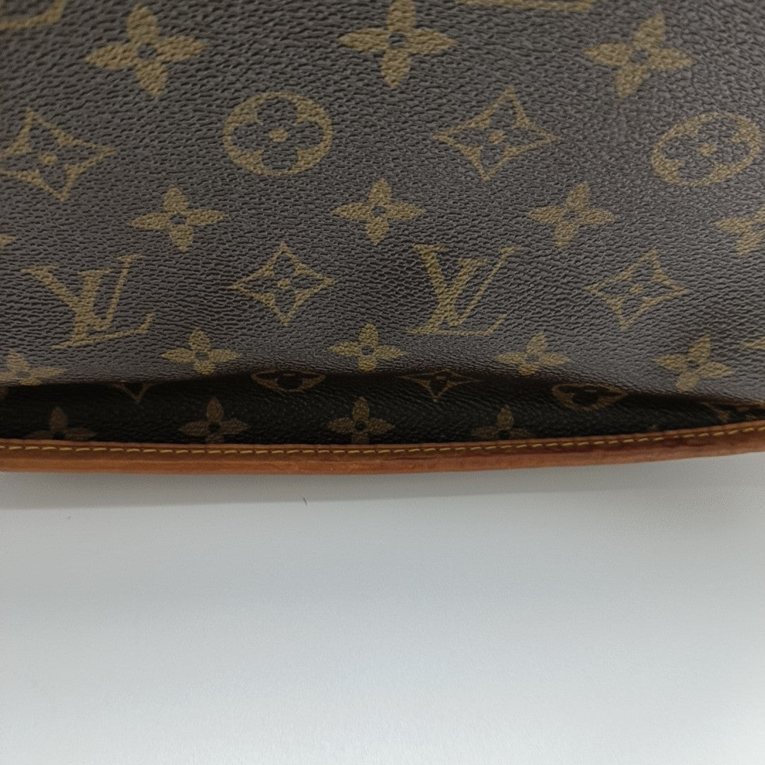 MENILMONTANT MM Monogram Coated Canvas Brown