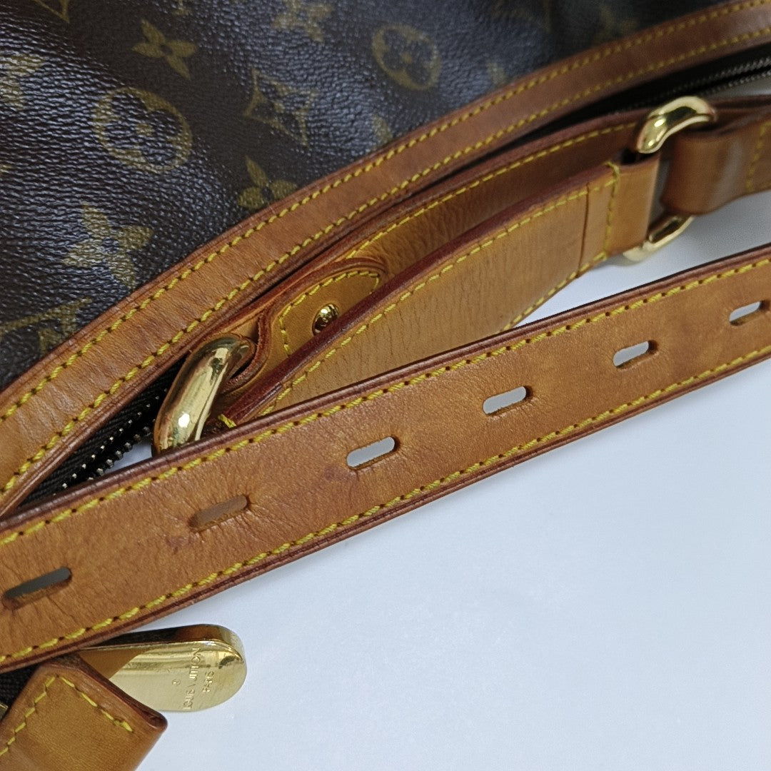 TULUM GM Monogram Coated Canvas Brown