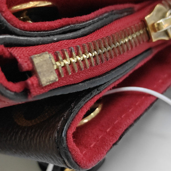 SURENE BB Monogram Coated Canvas Brown