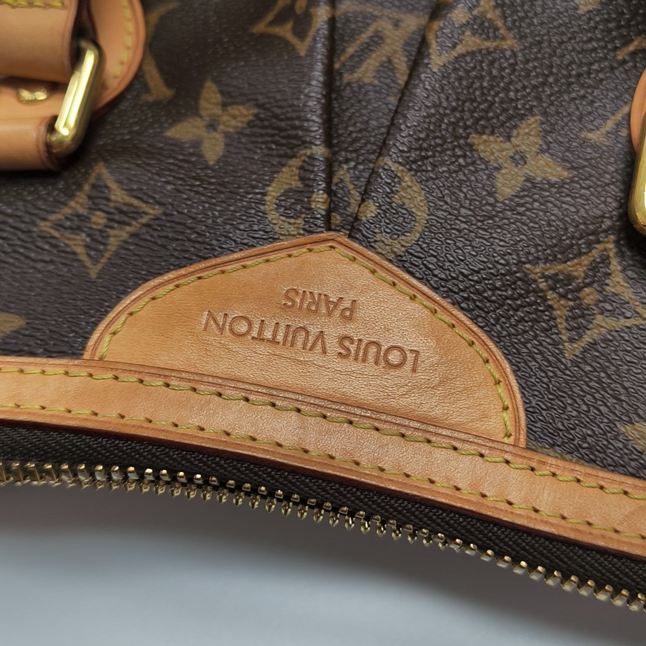 PALERMO PM Monogram Coated Canvas Brown