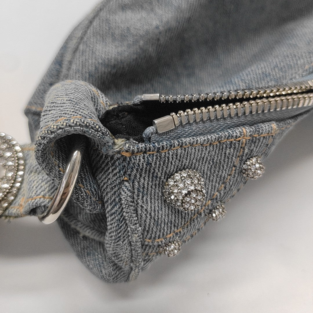Le Cagole Small Denim Blue