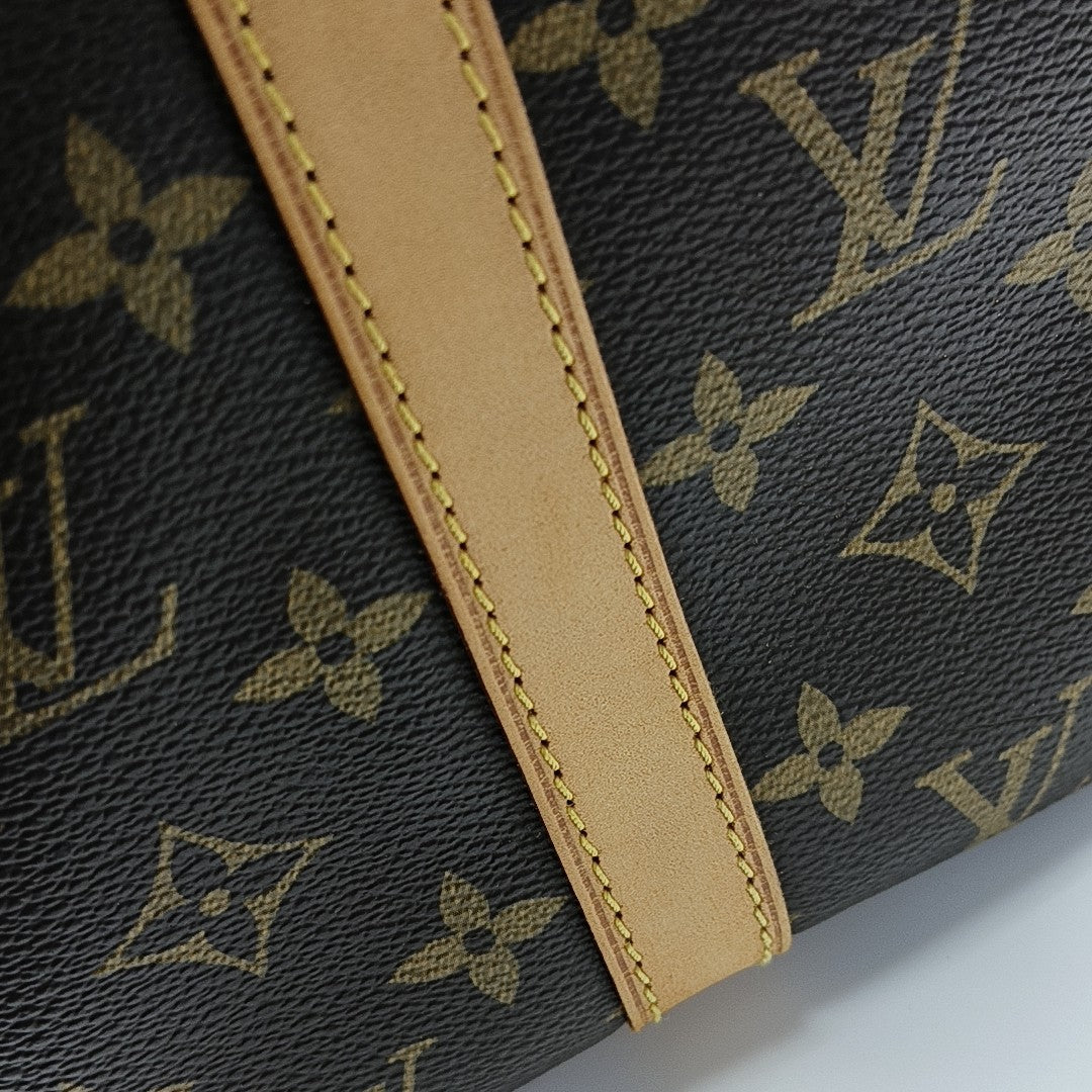 SPEEDY 30 Monogram Coated Canvas Brown
