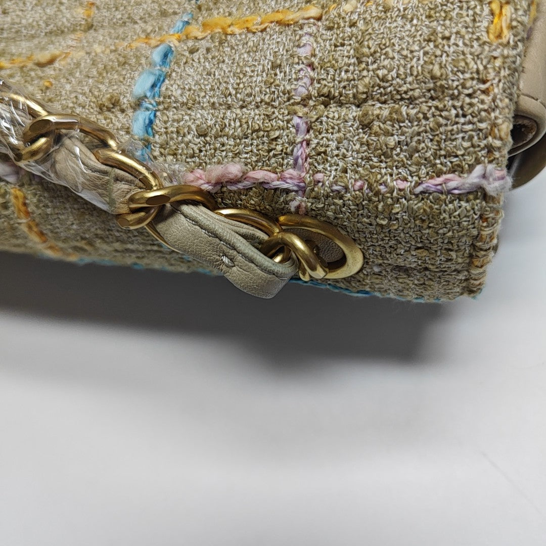 Wool Shoulder Bag Beige