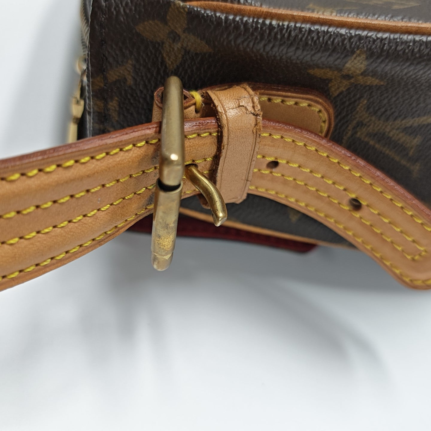 VIVA CITE Monogram Coated Canvas Brown
