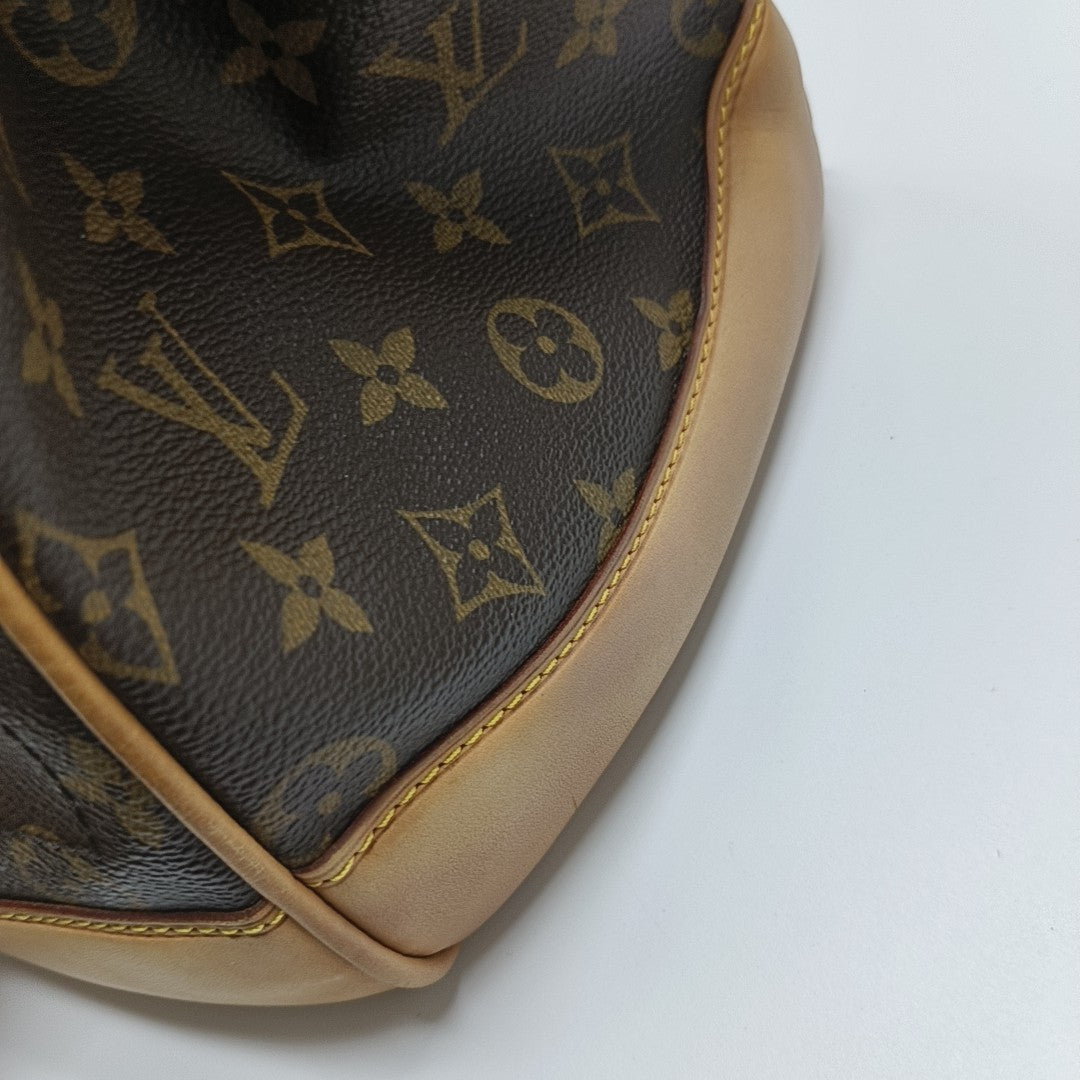 BEVERLY Monogram Coated Canvas Brown