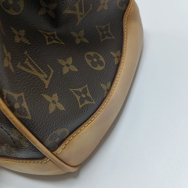 BEVERLY Monogram Coated Canvas Brown