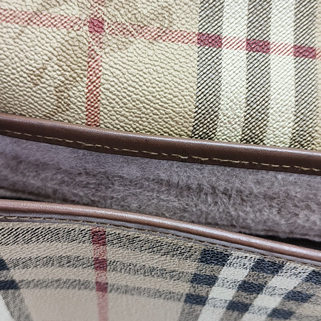 Coated Canvas Shoulder Bag Multicolor