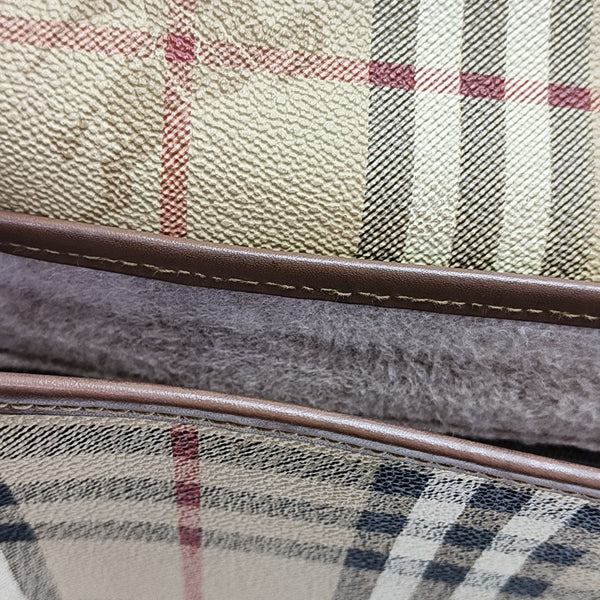 Coated Canvas Shoulder Bag Multicolor