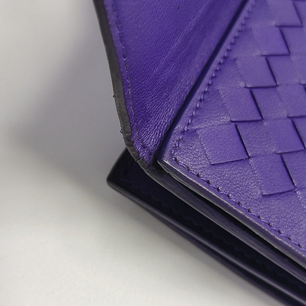 Calfskin Wallet Purple