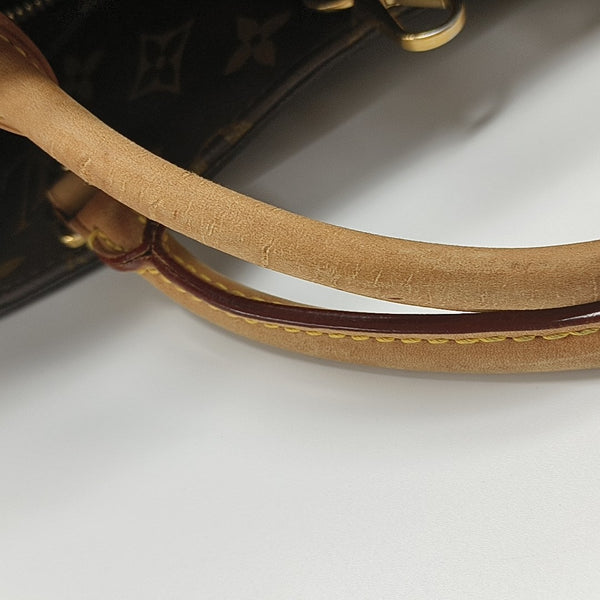 MONTAIGNE GM Monogram Coated Canvas Brown