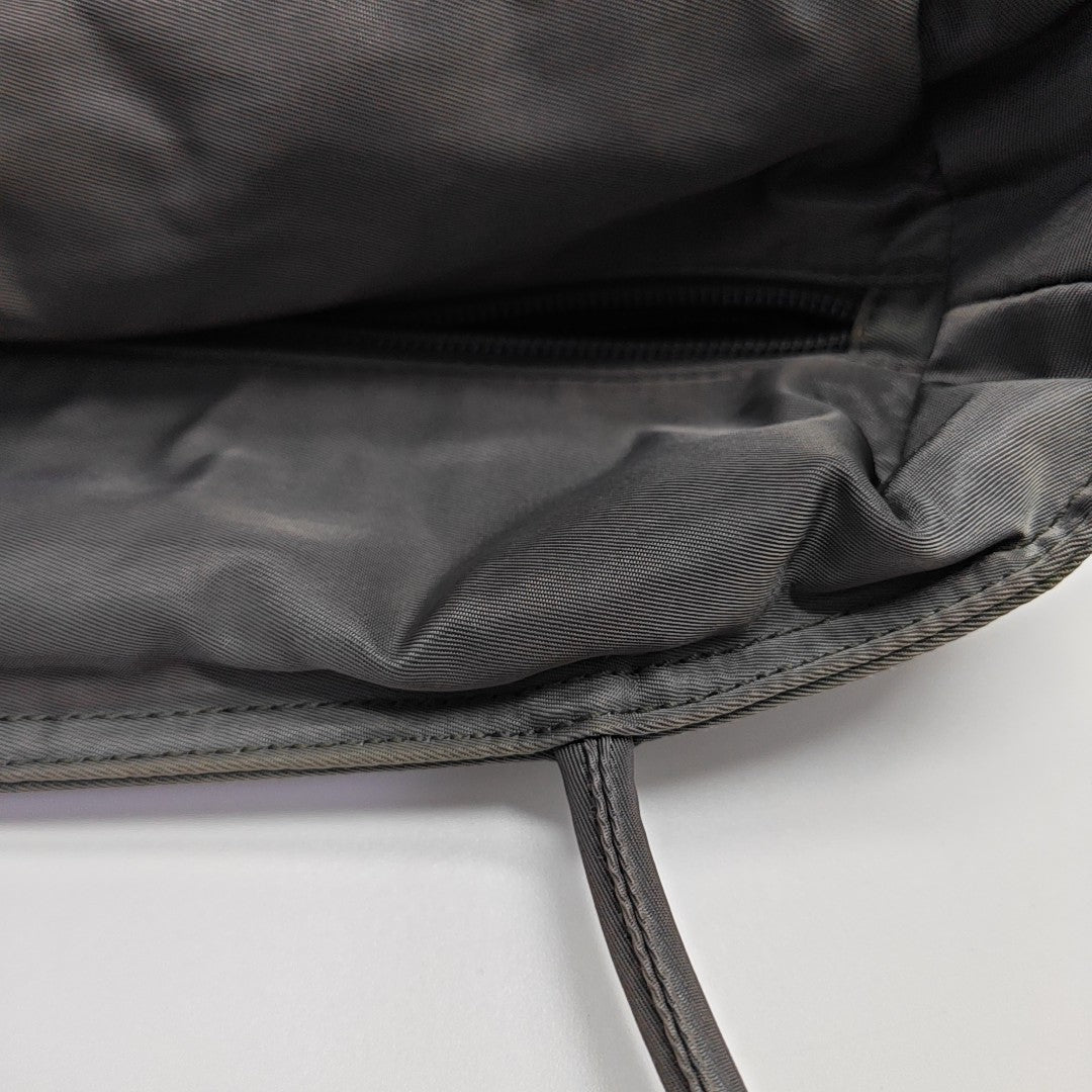 Nylon Tote Bag Gray