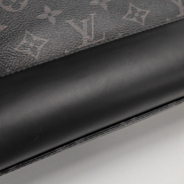 VOYAGER PM Monogram Coated Canvas Black