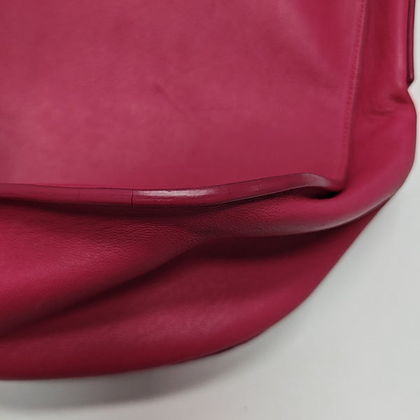 Calfskin Shoulder Bag Red