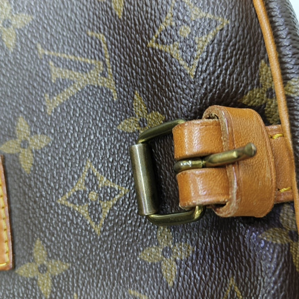SAUMUR 30 Monogram Coated Canvas Brown