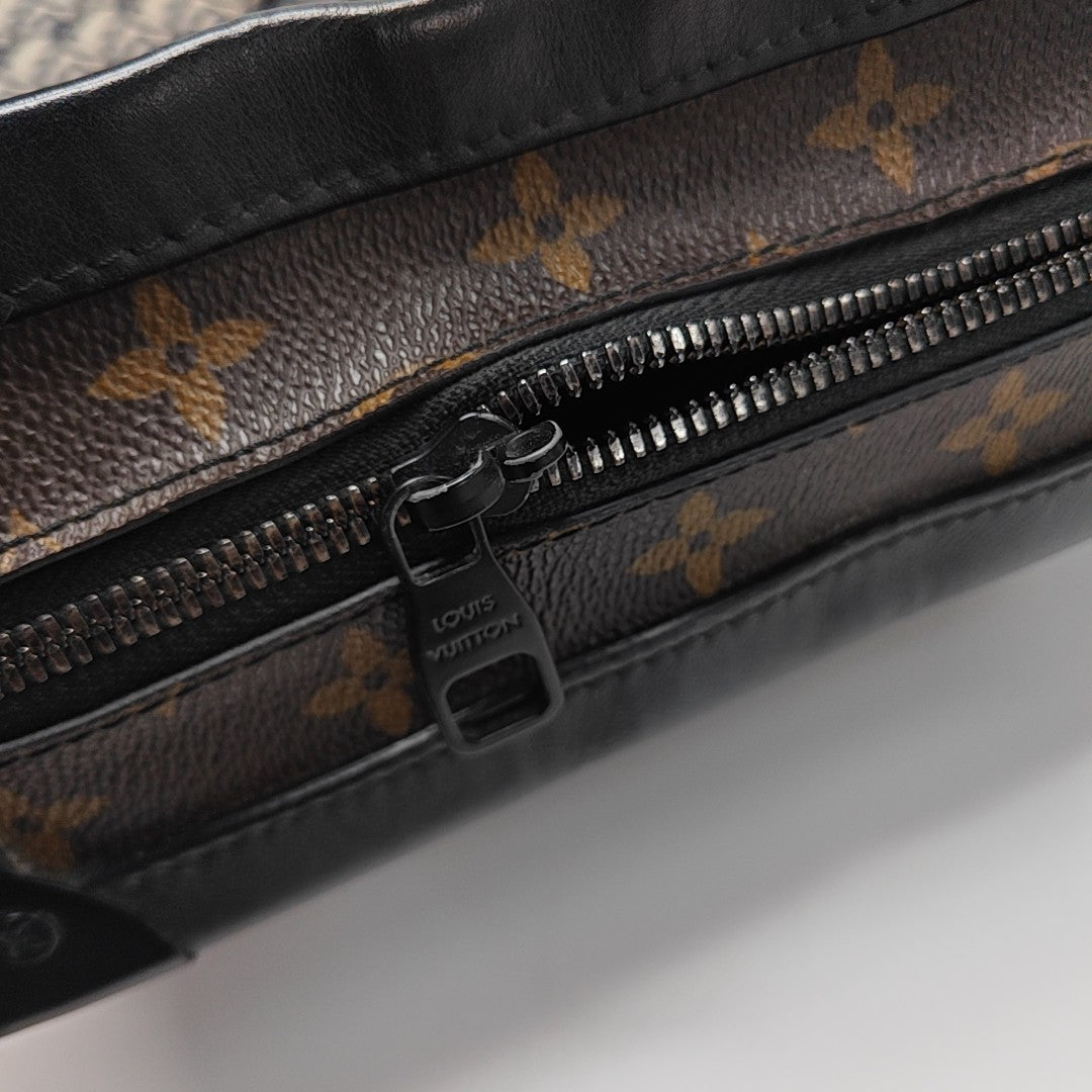 SOFT TRUNK Monogram Coated Canvas Brown