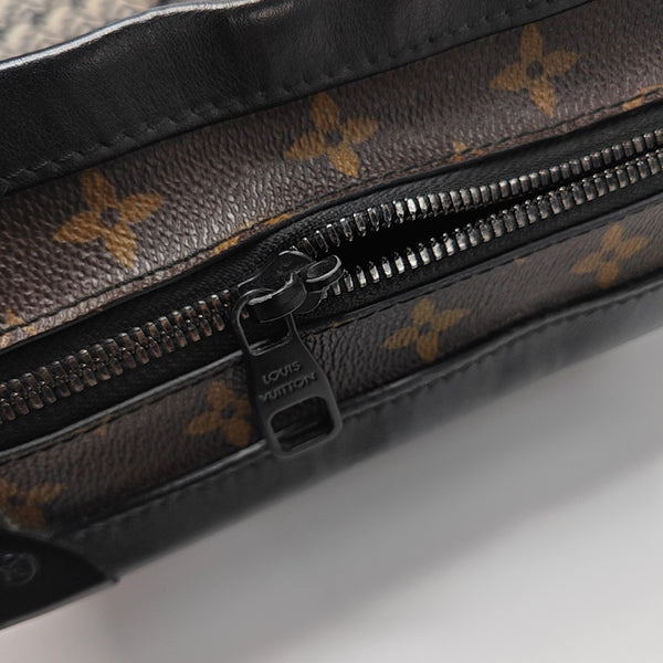 SOFT TRUNK Monogram Coated Canvas Brown