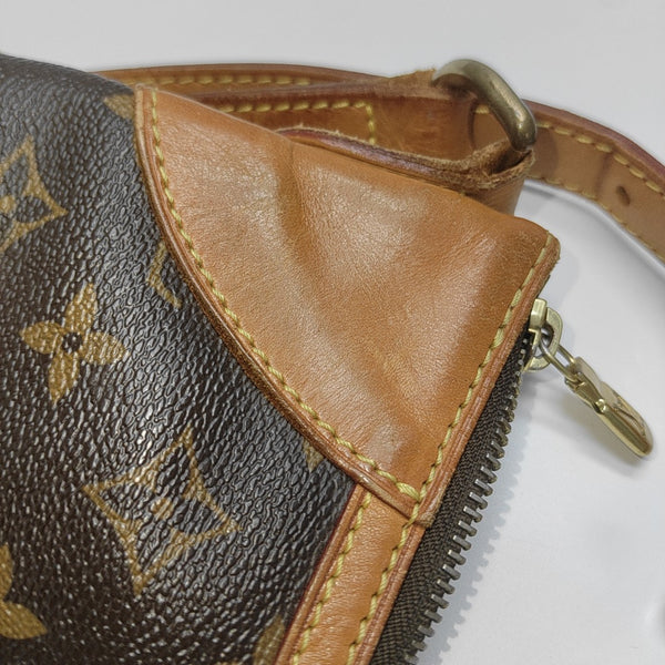 ODEON Monogram Coated Canvas Brown
