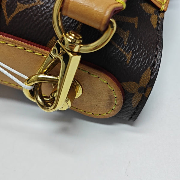 DUFFLE Monogram Coated Canvas Brown