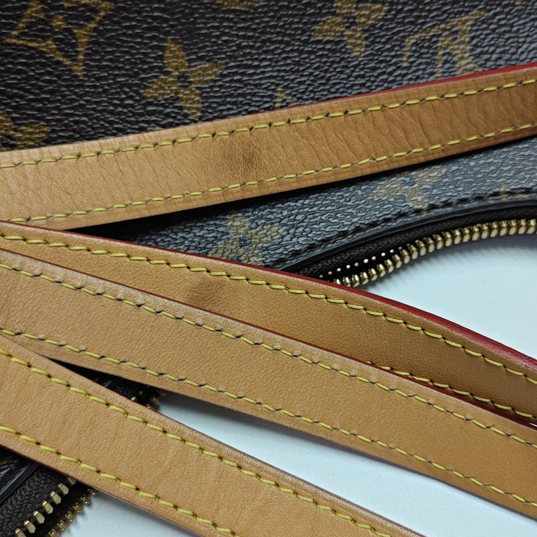 BOULOGNE Monogram Coated Canvas Brown