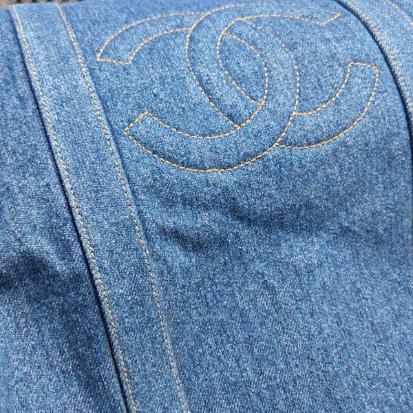 Denim Shoulder Bag Blue