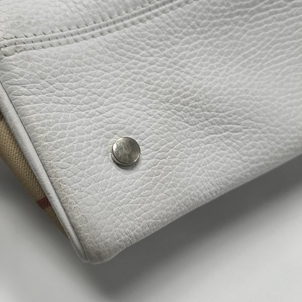 Leather Medium White