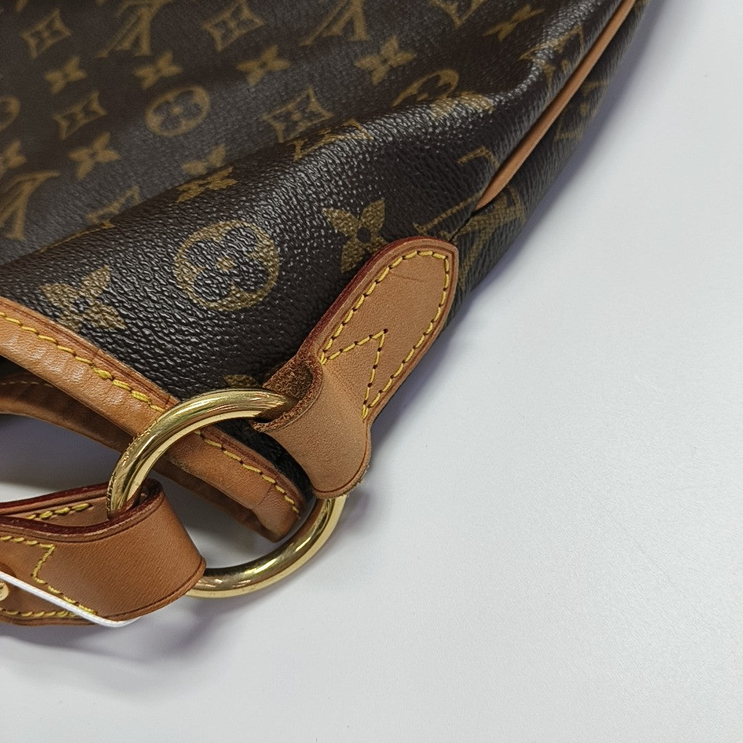 DELIGHTFUL Monogram Coated Canvas Brown