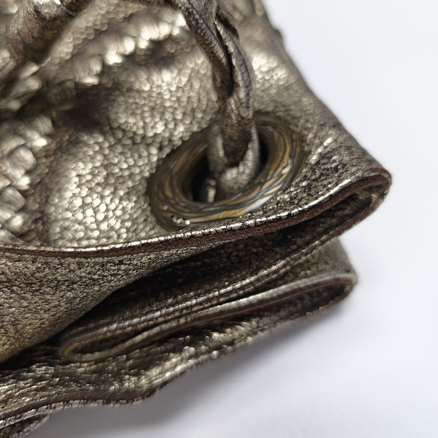 Calfskin Tote Bag Gold