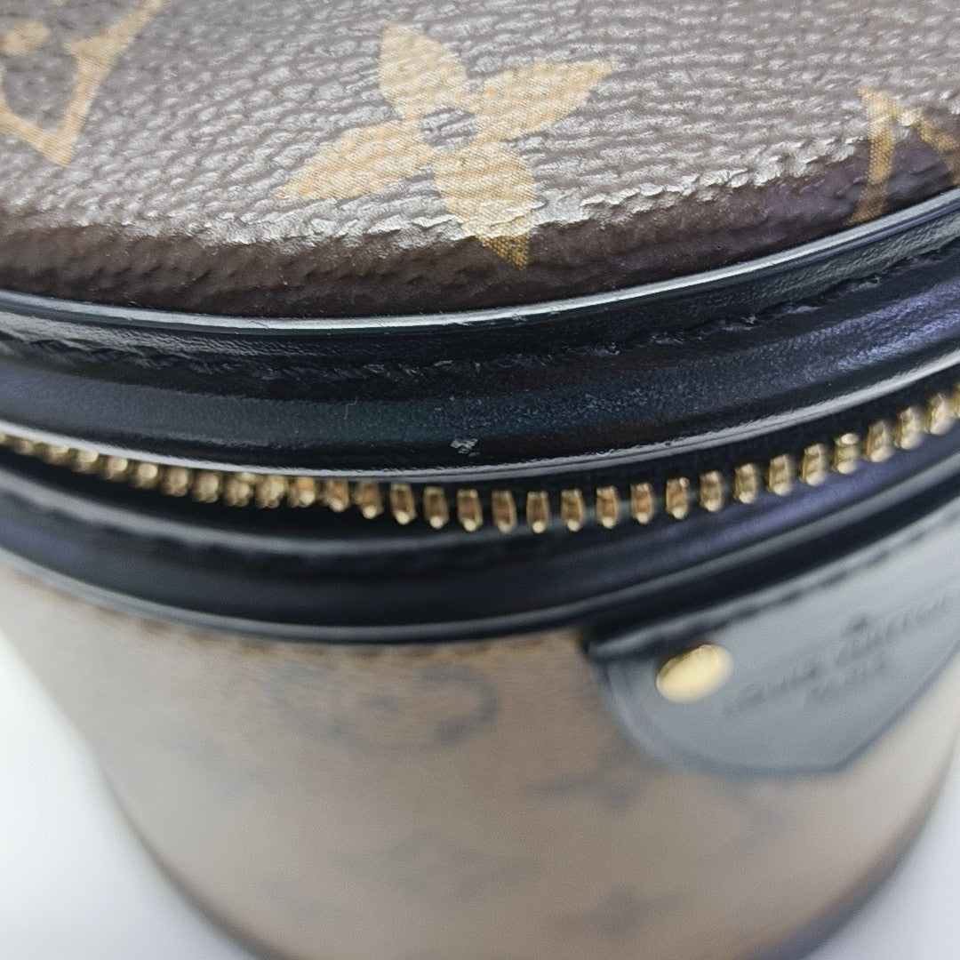 CANNES PM Monogram Coated Canvas Brown
