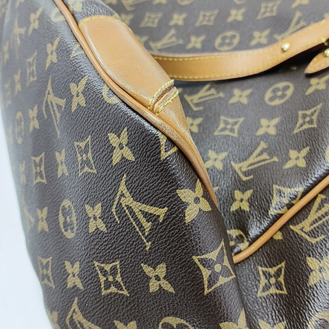 ESTRELA GM Monogram Coated Canvas Brown