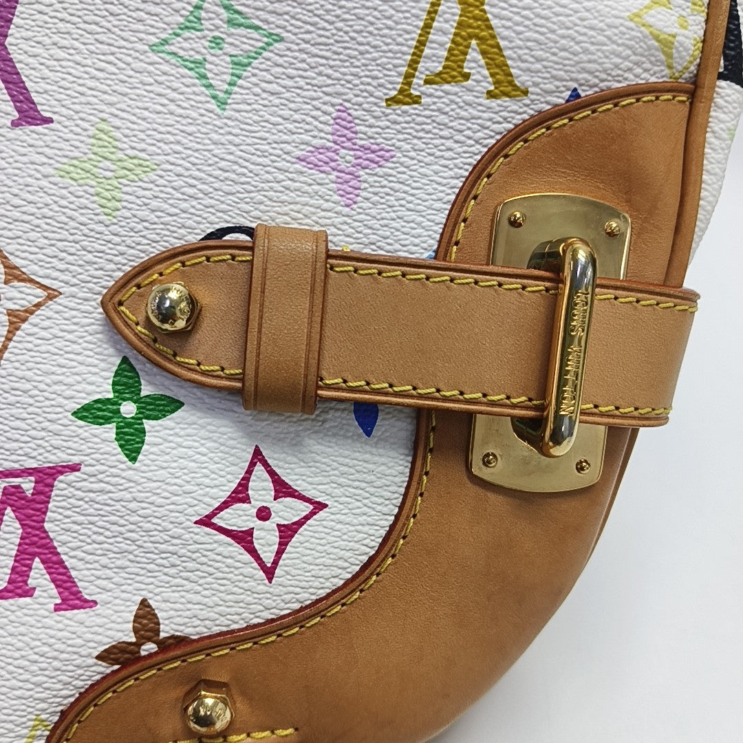 LV × TM CLAUDIA Monogram Coated Canvas White