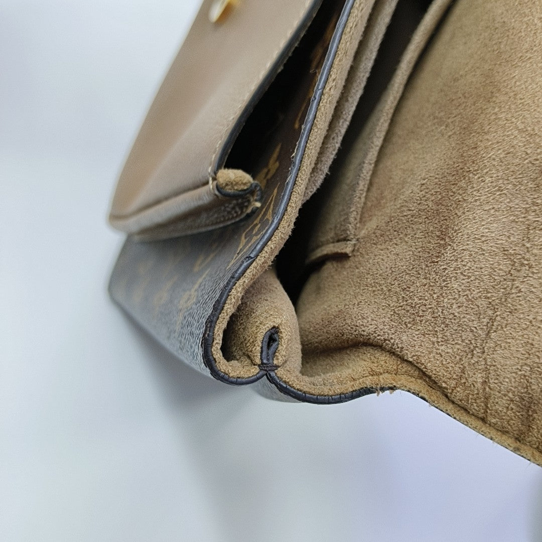 MARIGNAN Monogram Coated Canvas Brown