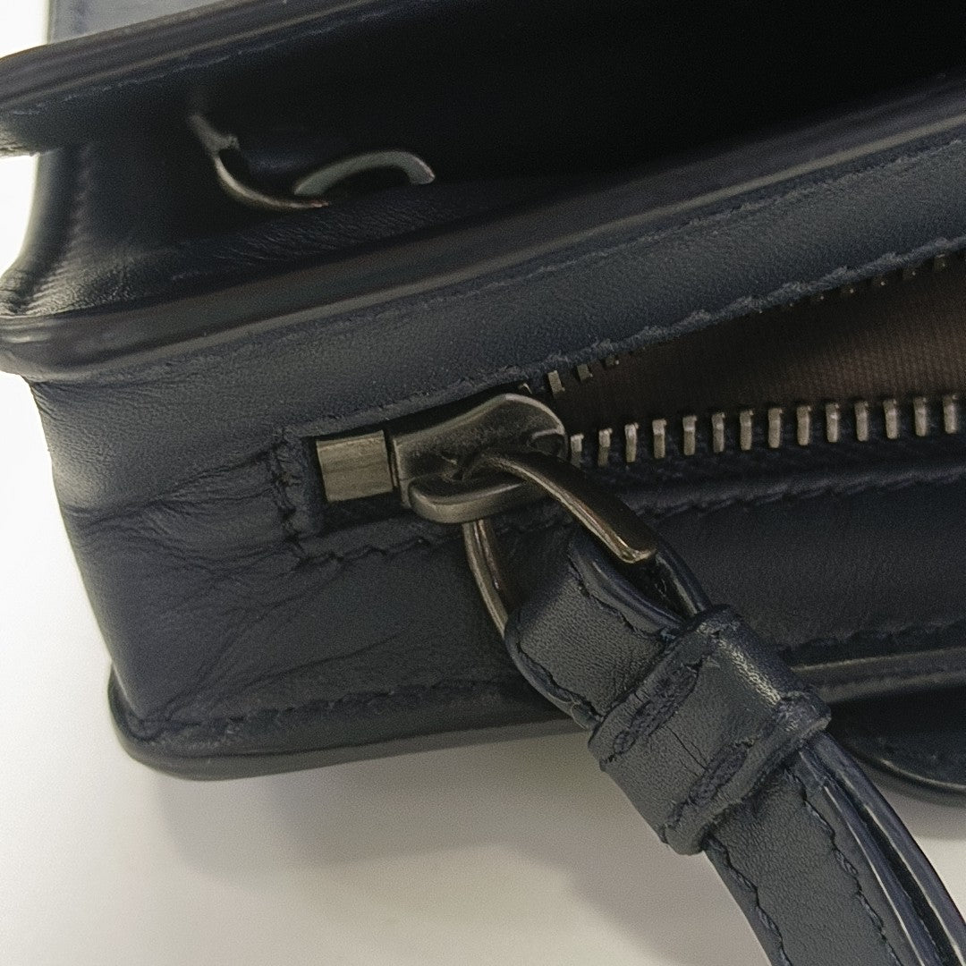 Calfskin Clutch Blue