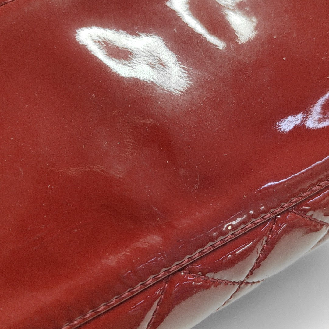 ULTIMATE STITCH Quilted Calfskin Red