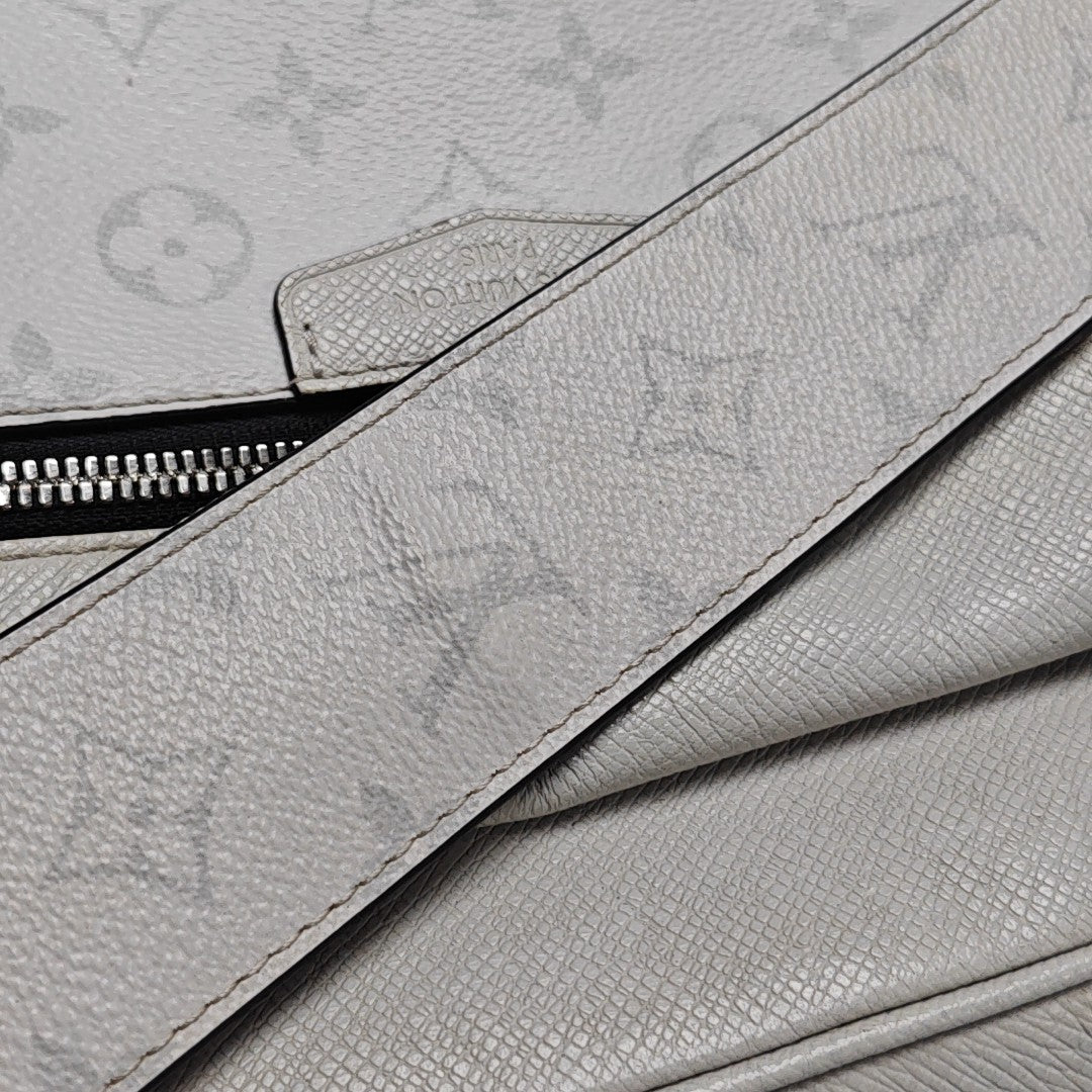OUTDOOR PM Monogram Coated Canvas White