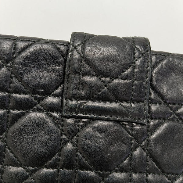 Authenticated pre-owned  Miss Dior Cannage Calfskin Black - Shoulder Bag at Looply