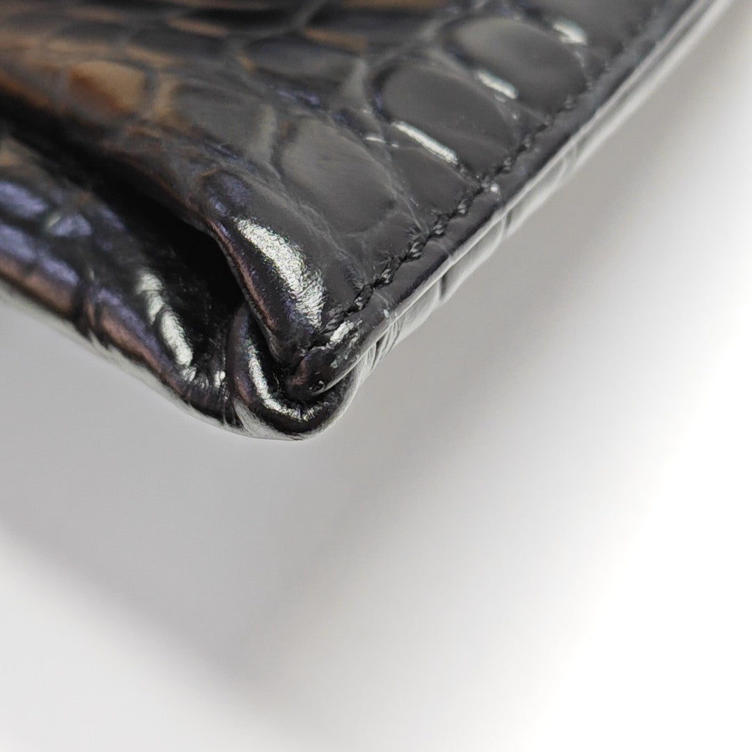 Calfskin Clutch Black