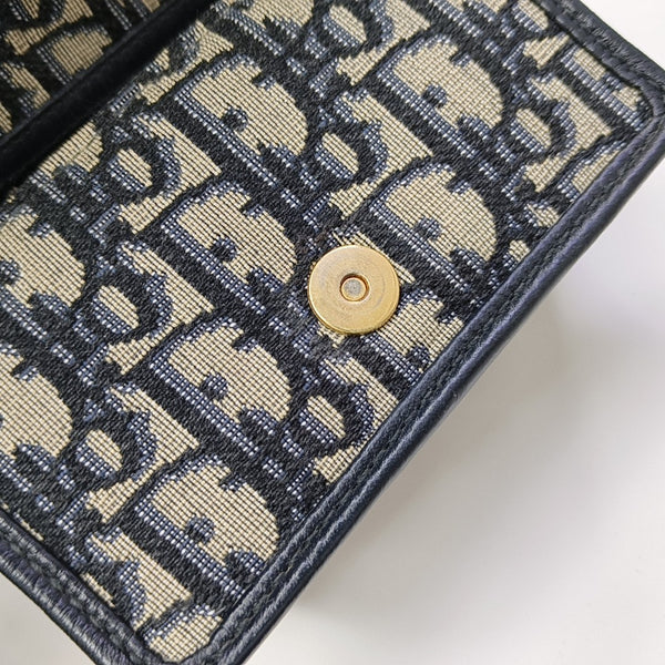 30 Montaigne Oblique Canvas Blue