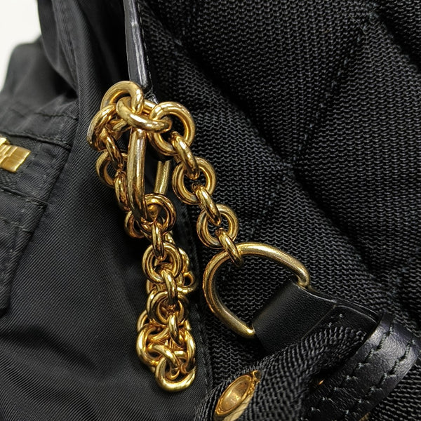 The Rucksack Medium Nylon Black