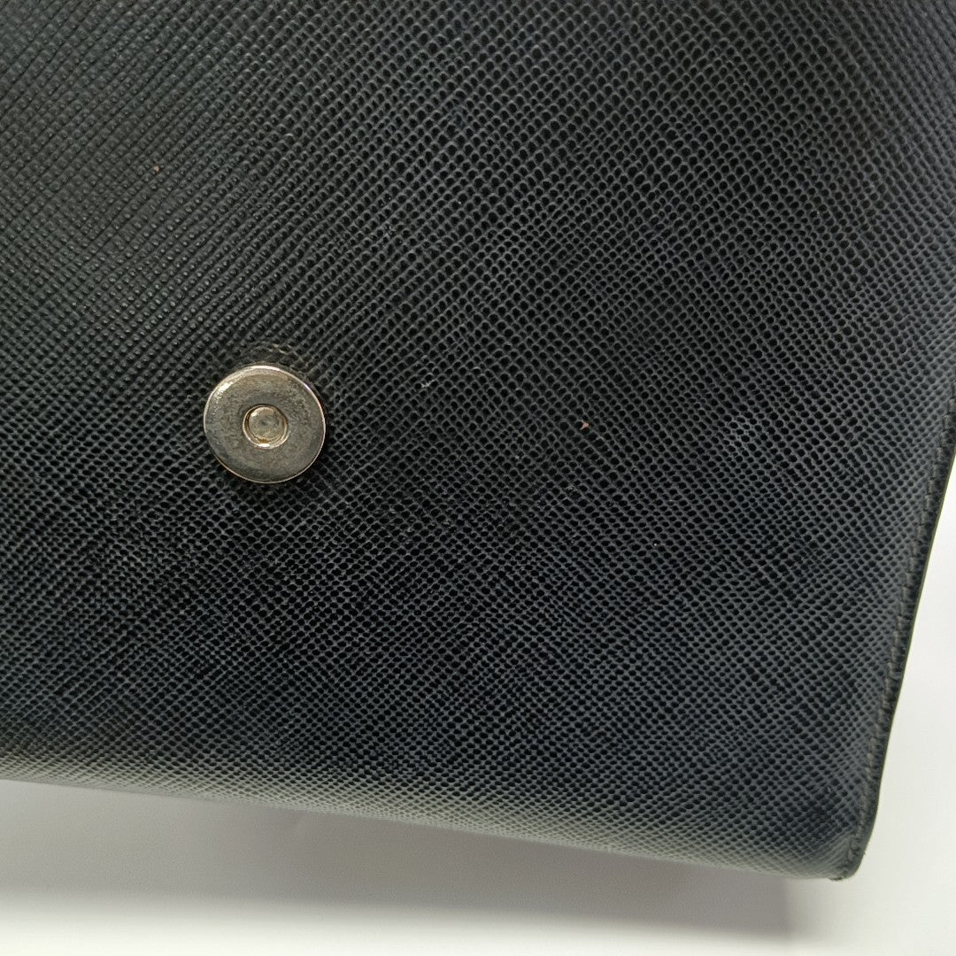 Monochrome Saffiano Calfskin Black