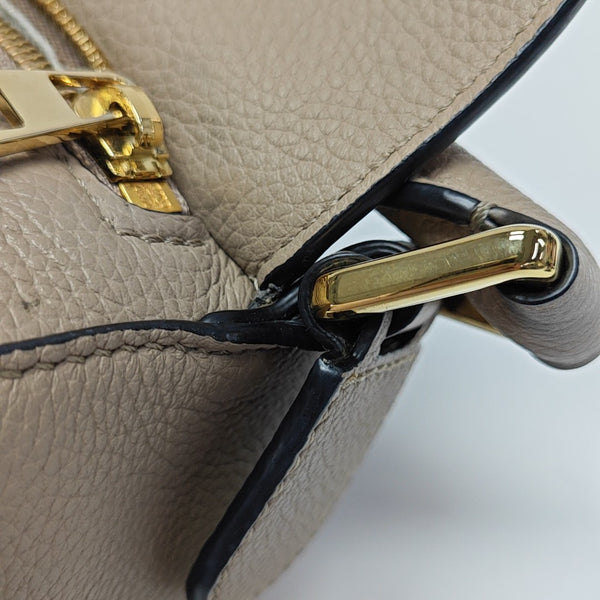 Puzzle Small Calfskin Beige